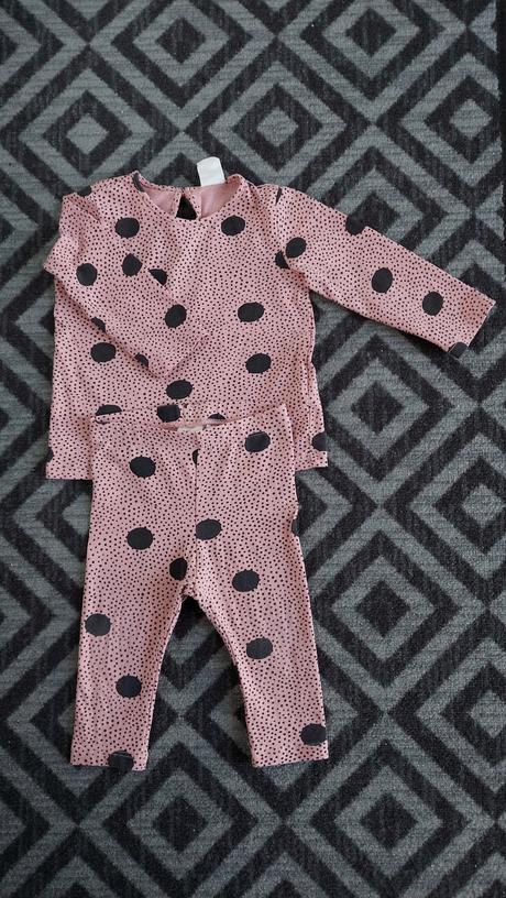 Súprava legíny a tričko, h&m,68