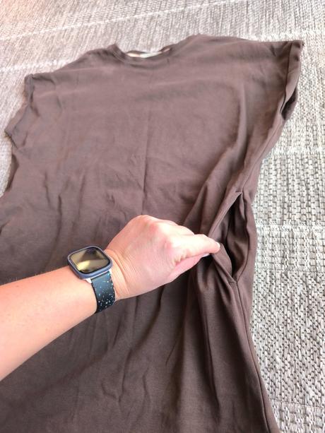 Tričkové šaty s vreckami, bonprix,s