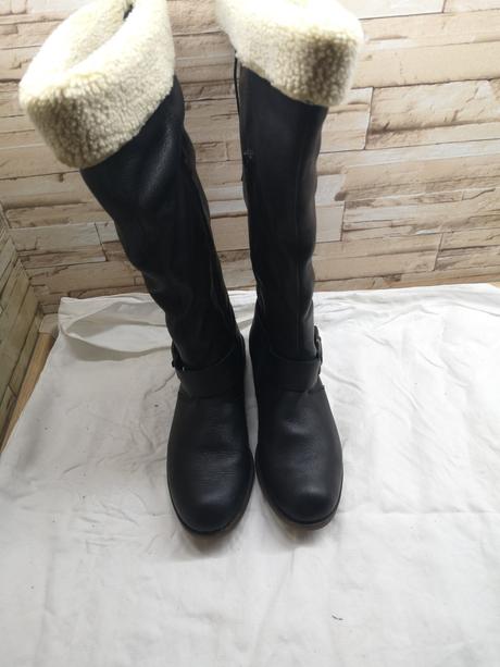 Rieker 40 - dámske kožené zateplené čižmy, rieker,40