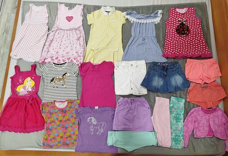 Balík pre dievčatko č. 9 - veľkosť 110/116, 104–116