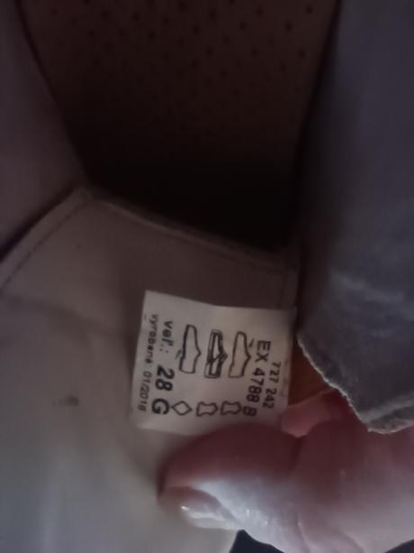 Kožené topánky, slovobuv,27