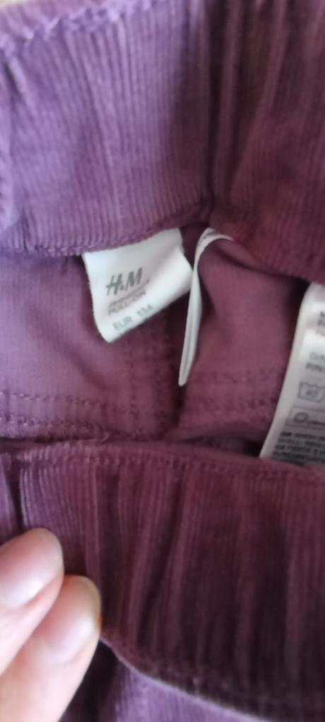 Mencestrove nohavice, h&m,134