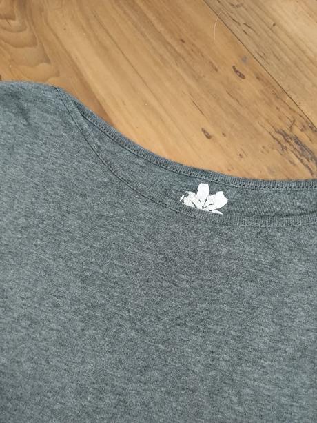 Hladké jemne tricko, camaieu,s