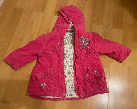 Dievčenská bunda 9-12m, 74