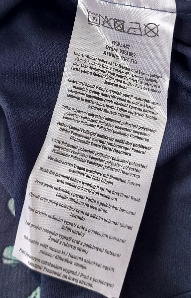 Modrozelená suknička, 40