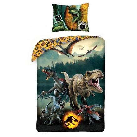 Obliečky jurský park jazero 140/200, 70/90, šírka (cm): 140,dĺžka (cm): 200