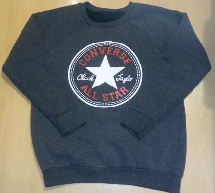 Mikina converse detské s/m cca 8-10 vek, s