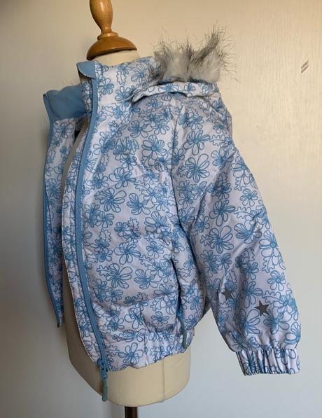 Skogstad dievčenská vetrovka s kvietkami, 98