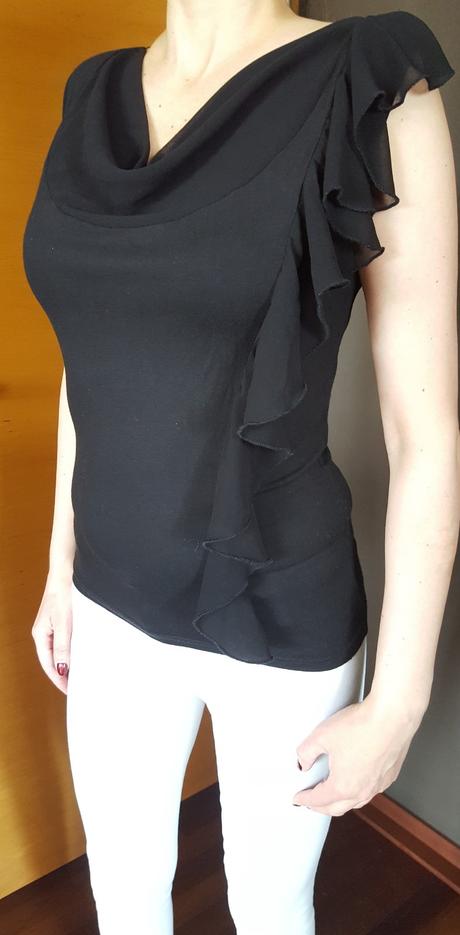 Čierny top ross disera, s