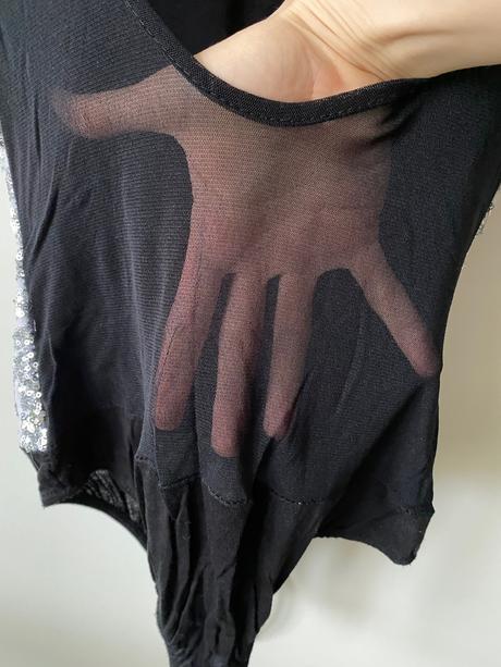 Strieborné body tielko, 