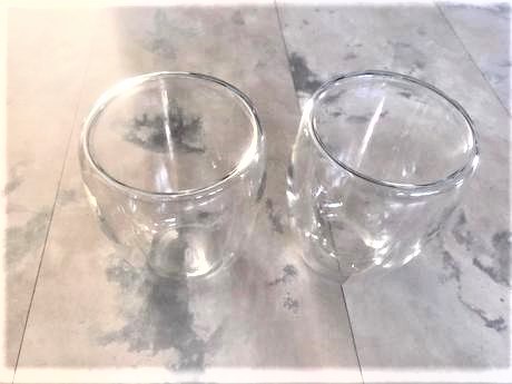 Nerozbitné dvojité poháre na kávu 2 ks, 