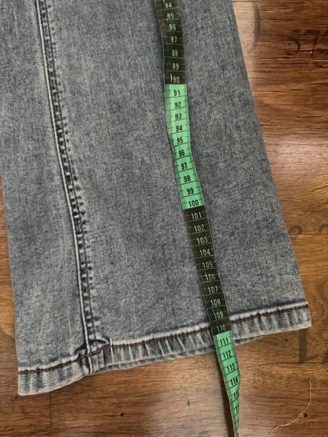 Strečové jemne rozšírené rifle, primark,m