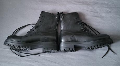 Kožené jarné čižmy nezateplené, 38