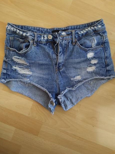 Tally weijl riflove kratasy, vysoky pas, tally weijl,36