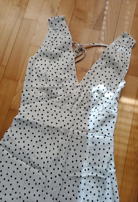 Overal bodkovaný, reserved,xs