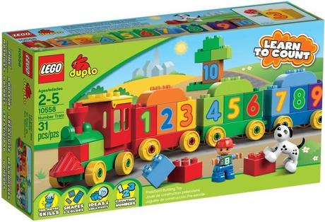 Lego duplo 10558 vláčik plný čísel,