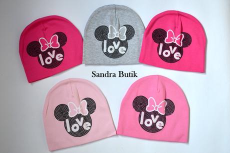 Detská bavlnená čiapočka minnie, 68 - 146