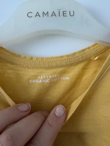 Žlte tričko s volanom, reserved,134