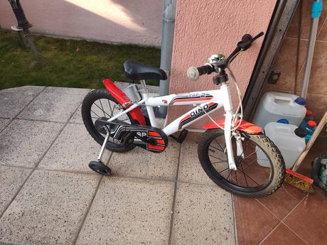 14" s pomocnými kolieskami, dino bikes,14