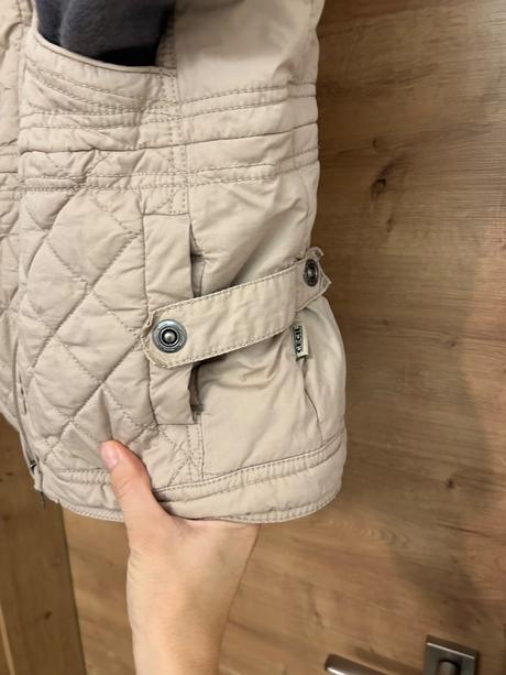 Luxusná prešívaná vesta, s