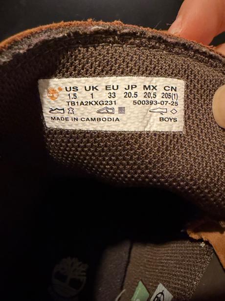 Detske topanky timberland 33 veľkosť, timberland,33