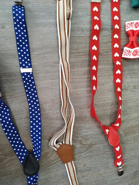 Motýlik, kravata, traky, 