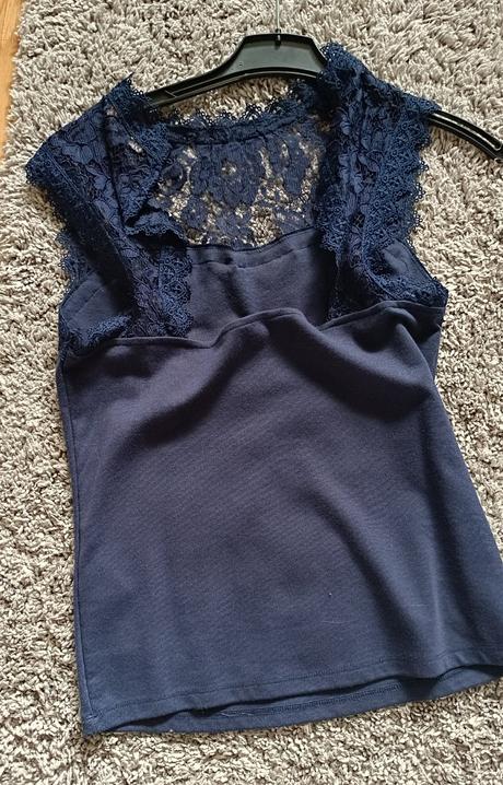 Tričko a svetrík predĺžený cipkovy orsay s nove, orsay,s