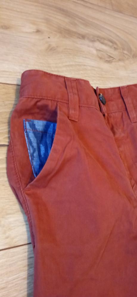 Chlapčenské bordove/koralové nohavice 110 next, next,110