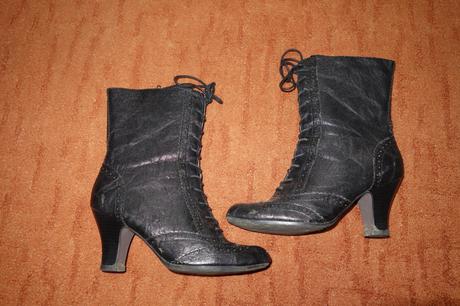 Dámske čierne čižmičky graceland, graceland,38