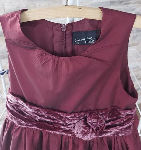 Bordové slávnostné šaty next signature, next,128