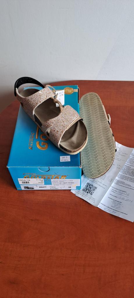 Sandále, protetika,38