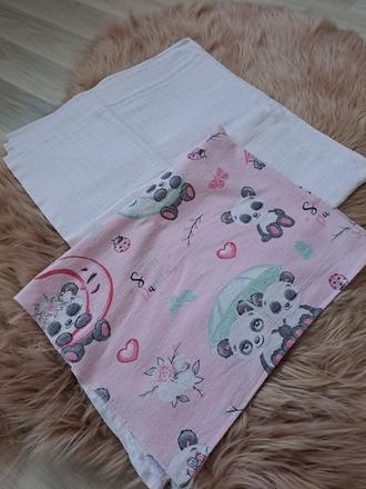 Veľká bavlnená a flanelová plienka,