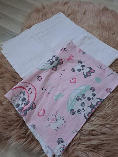 Veľká bavlnená a flanelová plienka,