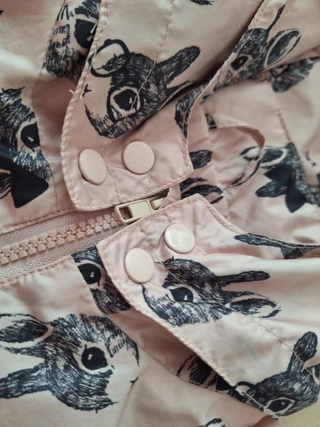 Zateplena bundicka, h&m,140