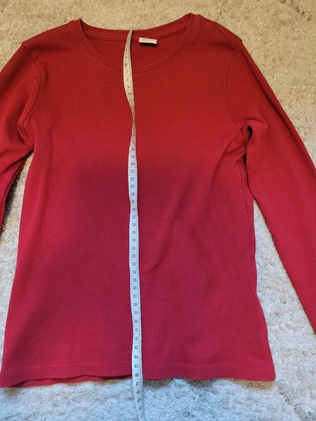 Tricka s dlhým rukávom lindex cervene, lindex,128