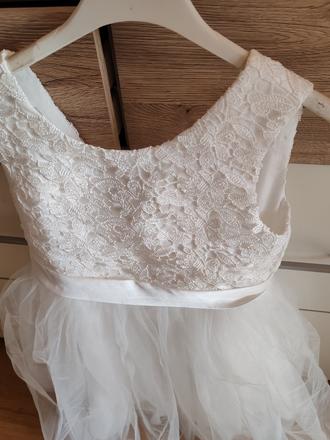 Slávnostné šaty pre dievčatko, 128 / 134