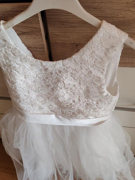 Slávnostné šaty pre dievčatko, 128 / 134