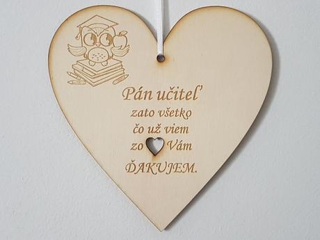 Tabuľky s textom 17cm,