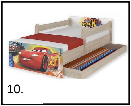 Detská posteľ disney komplet celá 17 vzorov, šírka (cm): 90,dĺžka (cm): 180