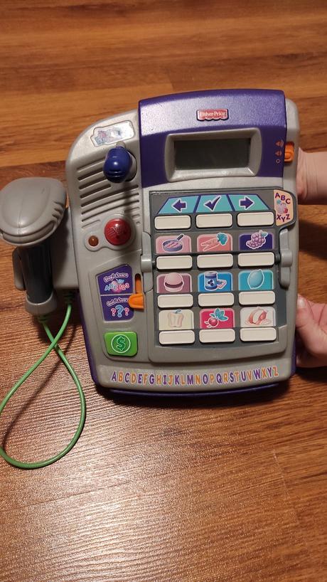 Pokladnica fisher-price, 