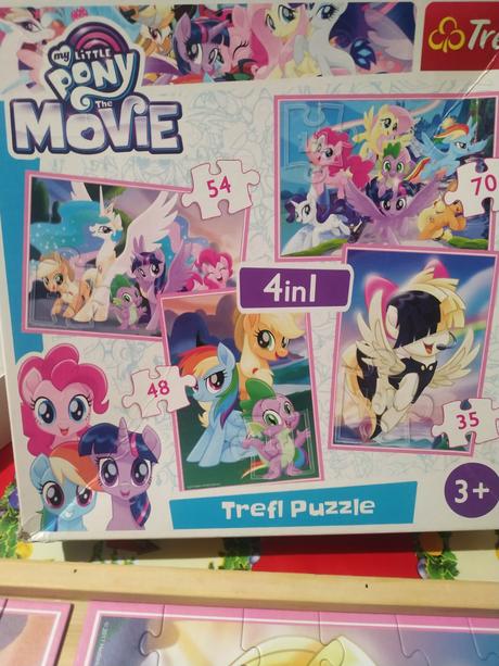 Puzzle my little pony 4 in 1, 