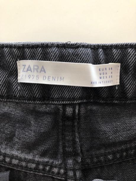 Cierne riflove kratasy, zara,36