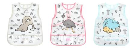 Babyono 839 umývateľný podbradník 33x40 cm, 24m+,