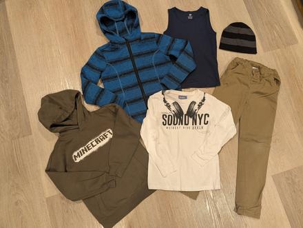 Balík oblečenia - zimný, veľ. 134/140, 122–134