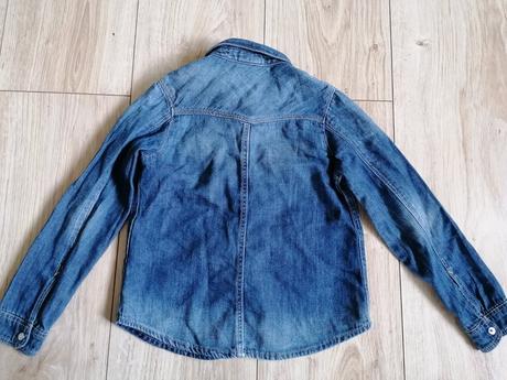 Riflová košeľa, h&m,110