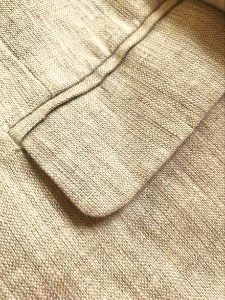 Naturálne ľanové sako č.48, xl