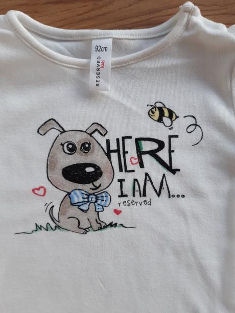 Bavlnené bodynko reserved, reserved,92