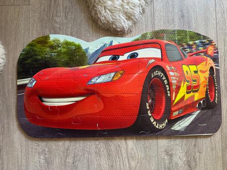 Penové puzzle - disney autá,