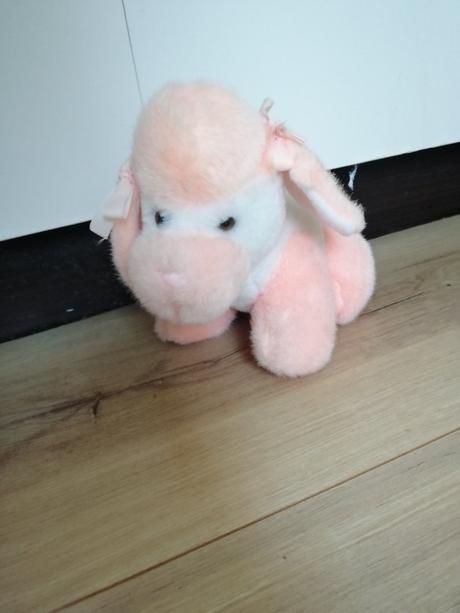 Ružový psík, plyšák, 