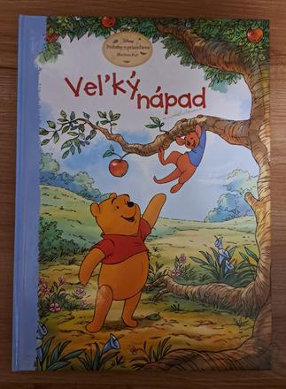 Kniha disney "macko puf", 